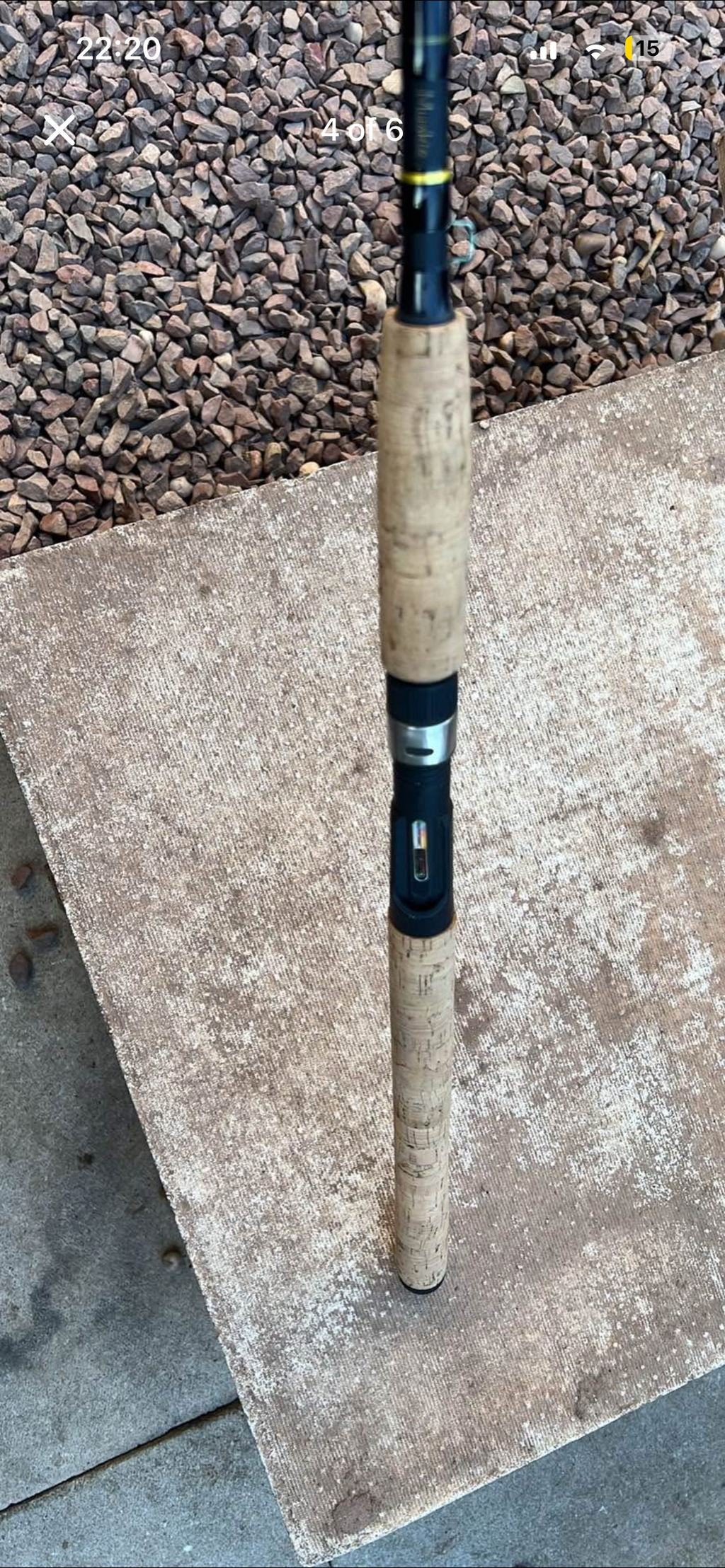 Daiwa heartland Muskie rod