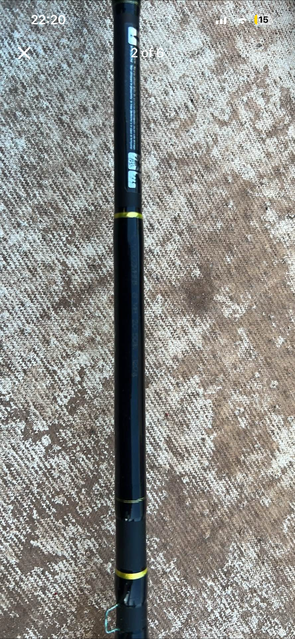 Daiwa heartland Muskie rod
